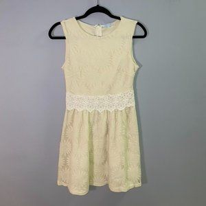 Francesca's off-white lace sundress size small